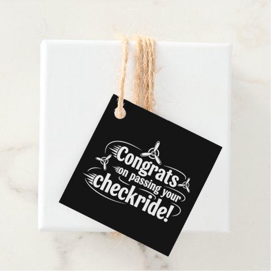 Congrats on passing your checkride! フェイバータグ (インサイチュ)