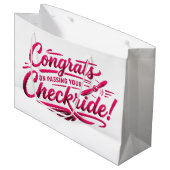 Congrats on passing your checkride! ラージペーパーバッグ (正面アングル)
