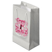 Congrats on your 1st Solo Flight! スモールペーパーバッグ (正面アングル)