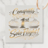 Congrats on your 1st Solo Flight! フェイバータグ (裏面)