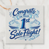 Congrats on your 1st Solo Flight! フェイバータグ (正面)