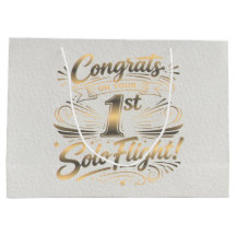 Congrats on your 1st Solo Flight