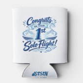 Congrats on your 1st Solo Flight 缶クーラー (裏面)