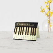 Congratulations_ カード (黄色い花)