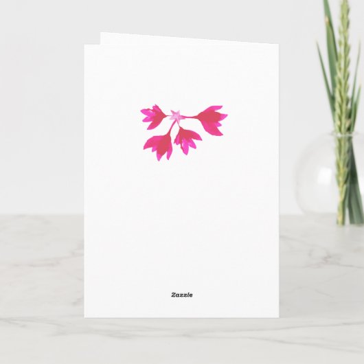 Congratulations a baby girl customizable names カード (裏面)