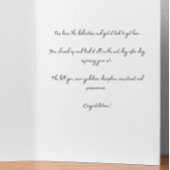 Congratulations Black Belt Karate Card カード