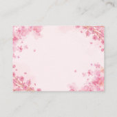 Congratulations Celebration Invitation Card エンクロージャーカード (裏面)