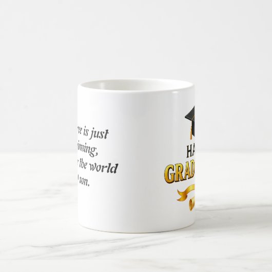 Congratulations class of 2025 コーヒーマグカップ (中央)