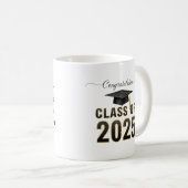 Congratulations class of 2025 コーヒーマグカップ (正面右)