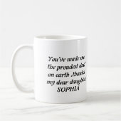 Congratulations class of 2025 コーヒーマグカップ (左)