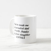 Congratulations class of 2025 コーヒーマグカップ (正面左)