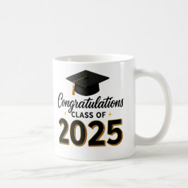 Congratulations class of 2025 コーヒーマグカップ