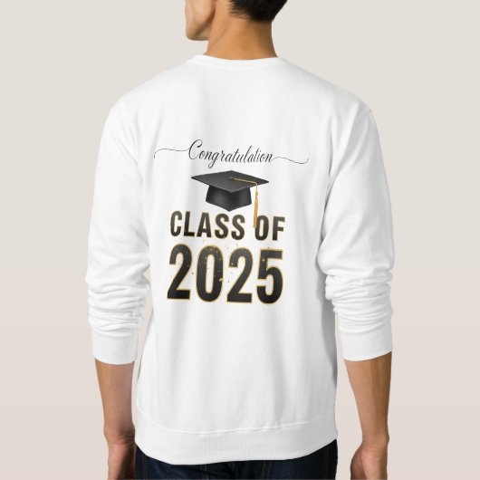 Congratulations Class of 2025 スウェットシャツ (裏面)