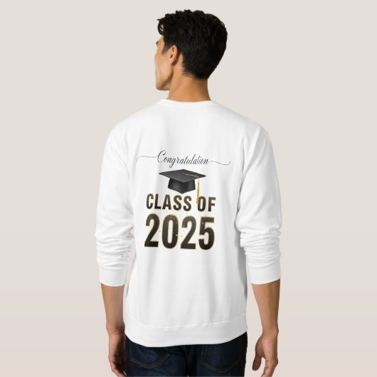 Congratulations Class of 2025 スウェットシャツ (裏面フル)