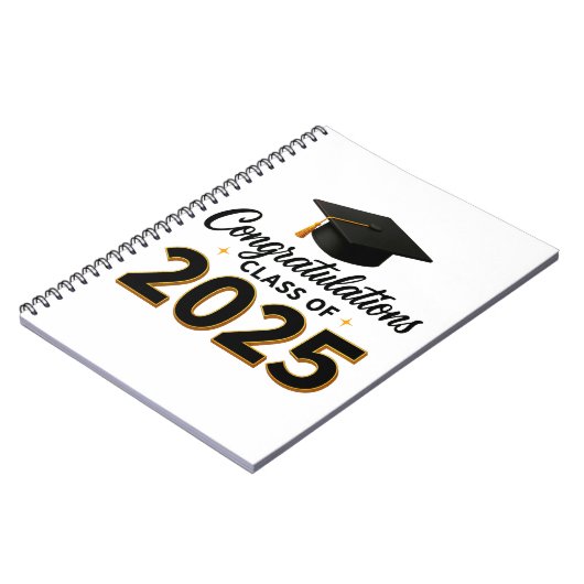 Congratulations Class of 2025 ノートブック (左側)