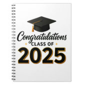 Congratulations Class of 2025 ノートブック (正面)