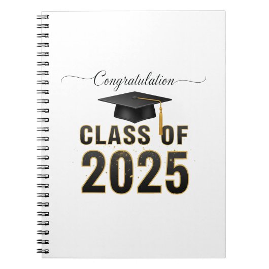 Congratulations Class of 2025 ノートブック (正面)