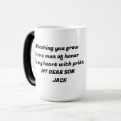 Congratulations class of 2025 モーフィングマグカップ (正面左)