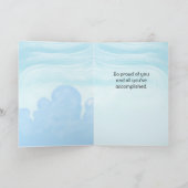 Congratulations Class of 2026 Red Graduation Cap カード (内部)