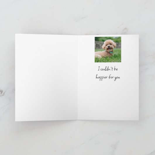 Congratulations Couldn't Be Happier for You! カード (内部)