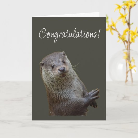 Congratulations Couldn't Be Happier for You! カード (黄色い花)