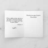 Congratulations for RCIA/OCIA Easter Vigil 2026 サンキューカード (内部)