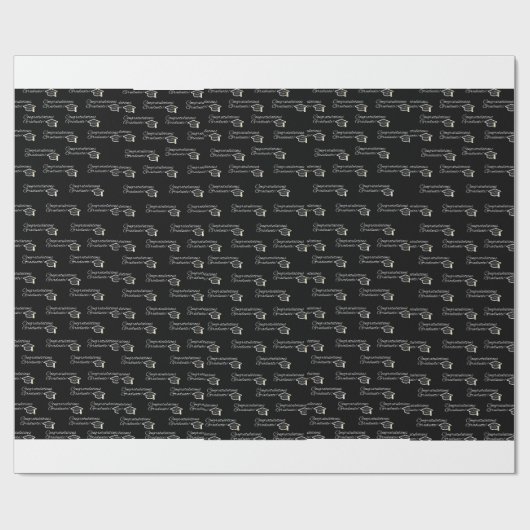 Congratulations Graduate ラッピングペーパー (フラット)