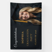 Congratulations Graduate Class of 2026 横断幕 (縦)