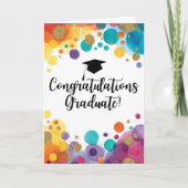 Congratulations Graduate Folded Card カード (正面)