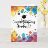 Congratulations Graduate Folded Card カード (黄色い花)