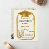 Congratulations Graduate Moroccan Design ノートカード (正面/裏面インサイチュ)