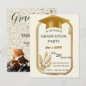 Congratulations Graduate Moroccan Design ノートカード (正面/裏面)