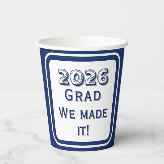 Congratulations Graduate Paper Cup 紙コップ (裏面)
