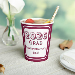 Congratulations Graduate Paper Cup 紙コップ