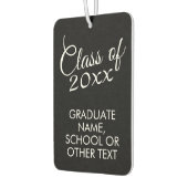 Congratulations Graduate - Personalized Graduation カーエアーフレッシュナー (左)