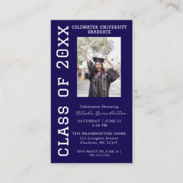 Congratulations Graduate  Photo Card Invitation エンクロージャーカード