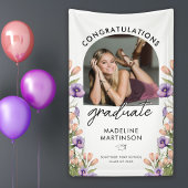 Congratulations Graduate Wildflowers Arch Photo 横断幕