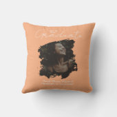 Congratulations Graduation Customizable Photo Text クッション (裏面)