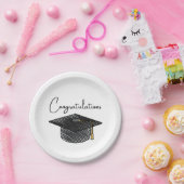 Congratulations Graduation Themed Celebration ペーパープレート (パーティー)