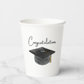 Congratulations Graduation Themed Celebration 紙コップ (裏面)