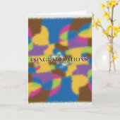 Congratulations Greeting Card! カード (黄色い花)