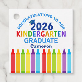 Congratulations Kindergarten Graduate Custom Party フェイバータグ