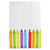 Congratulations Kindergarten Graduate Custom Party ミディアムペーパーバッグ (裏面)