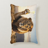 Congratulations Lion アクセントクッション (正面(垂直))