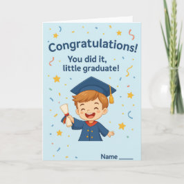 Congratulations Little Graduate – Kids Graduation  サンキューカード