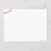 Congratulations Little Mouse New Baby Birth Card ポストカード (裏面)