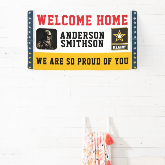 Congratulations Military Service | Custom Photo  横断幕 (インサイチュ)