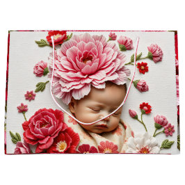 Congratulations Mr. & Mrs. [Name] A Soul In Bloom ラージペーパーバッグ