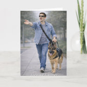 Congratulations on Graduating Your Guide Dog Team  カード (正面)