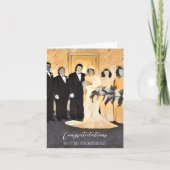 Congratulations On Setting Your Wedding Date カード (正面)